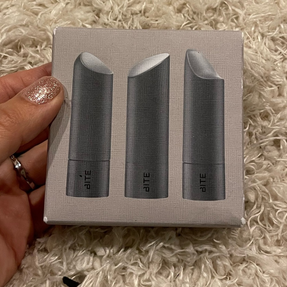 BITE LUMINOUS CREME LIPSTICK TRIO in Pepper Bouquet and Rhône